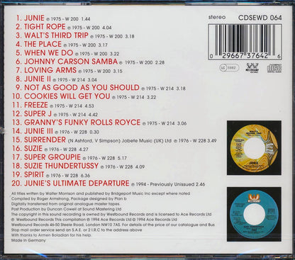 Junie - The Westbound Years (20 tracks) [New CD]