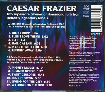 Caesar Frazier - Hail Caesar + 75 [New CD]