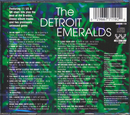 The Detroit Emeralds - Greatest Hits (24 tracks) [New CD]