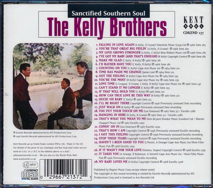 The Kelly Brothers - Sanctified Southern Soul (28 tracks) [New CD]