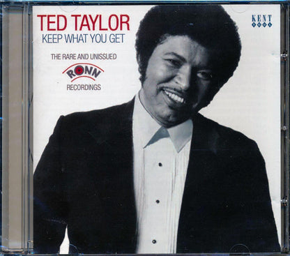 Ted Taylor - Keep What You Get: The Rare And Unissued Ronin Recordings (24 tracks) [New CD]