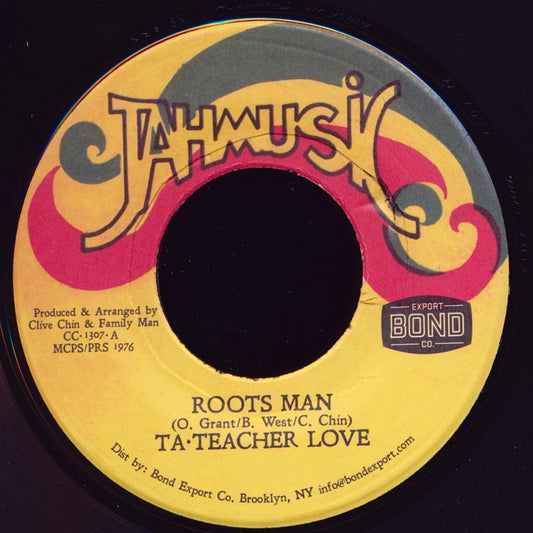 Ta Teacher Love - Roots Man  /  Rebel Force - Mix Gone [New] [New Vinyl 7"]