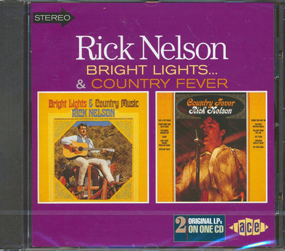 Rick Nelson - Bright Lights + Country Fever (24 tracks) [New CD]