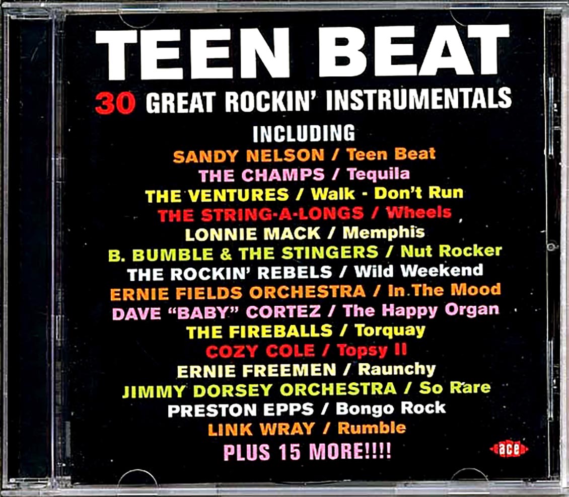Various - Teen Beat: 30 Great Rockin Instrumentals (30 tracks) [New CD]