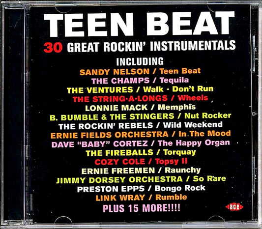 Various - Teen Beat: 30 Great Rockin Instrumentals (30 tracks) [New CD]