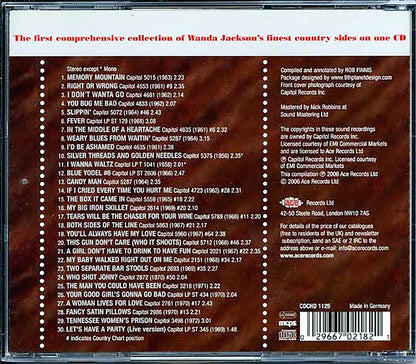 Wanda Jackson - The Vest Best Of The Country Years (30 tracks) [New CD]