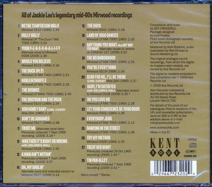 Jackie Lee - The Mirwood Masters (28 tracks) [New CD]
