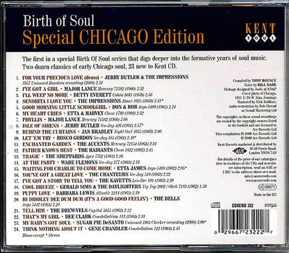 Various - Birth Of Soul: Special Chicago Edition (24 tracks) [New CD]