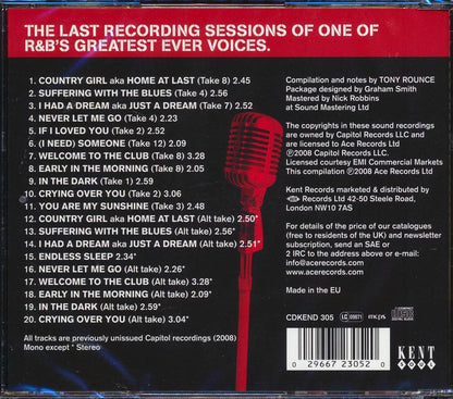 Little Willie John - Nineteen Sixty Six: The David Axelrod & HB Barnum Sessions (20 tracks) [New CD]