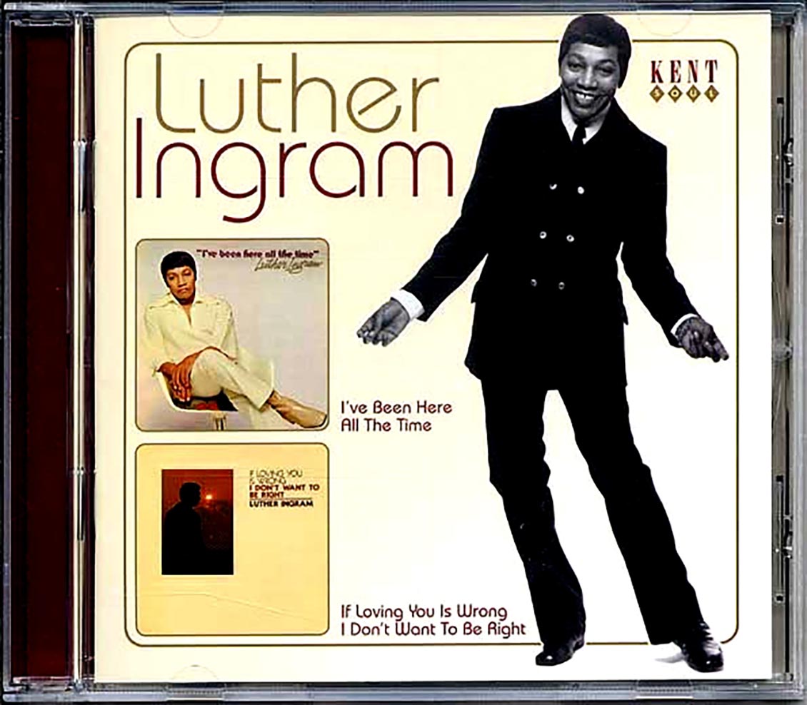 Luther Ingram - I've Been Here All The Time + If Loving You Is Wrong I Don't Want To Be Right (21 tracks) [New CD]