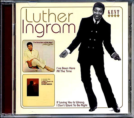 Luther Ingram - I've Been Here All The Time + If Loving You Is Wrong I Don't Want To Be Right (21 tracks) [New CD]