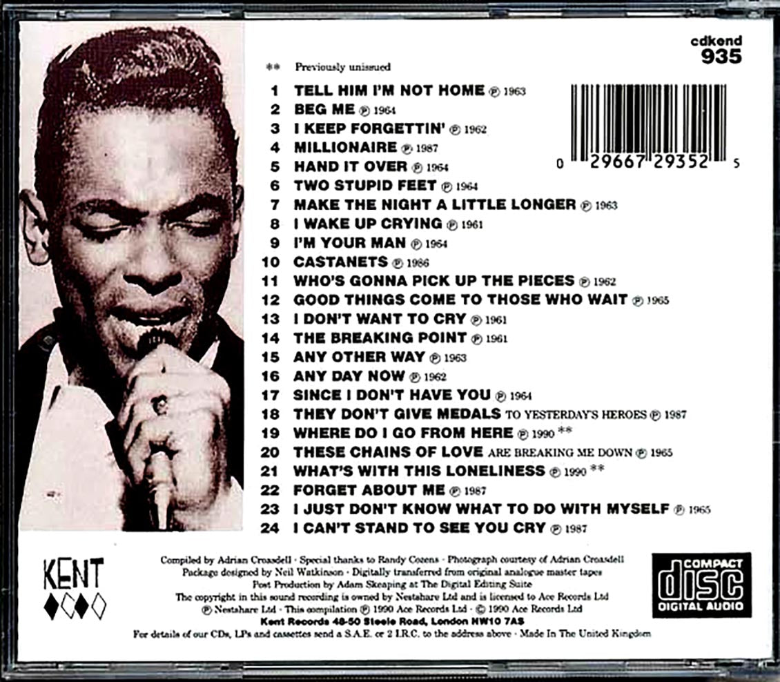 Chuck Jackson - Good Things (24 tracks) [New CD]