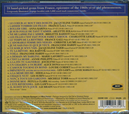 Various - C'est Chic: French Girl Singers Of The 1960s (24 tracks) [New CD]