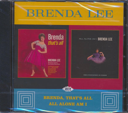 Brenda Lee - Brenda, That's All + All Alone Am I (24 tracks) [New CD]