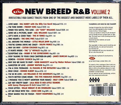 Various - King New Breed R & B Volume 2 (24 tracks) [New CD]