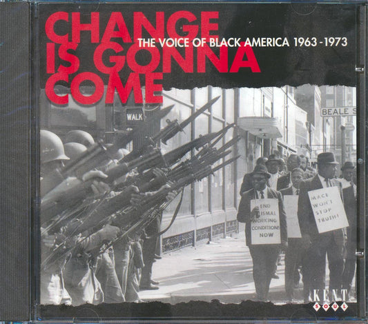 Various - Change Is Gonna Come: The Voice Of Black America 1963-1973 (23 tracks) [New CD]