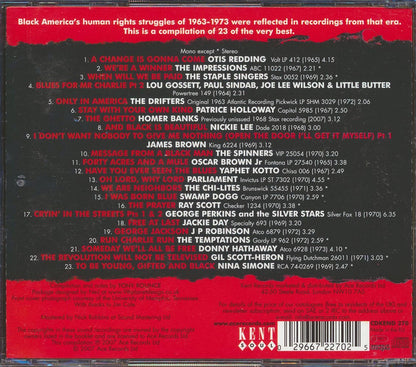 Various - Change Is Gonna Come: The Voice Of Black America 1963-1973 (23 tracks) [New CD]