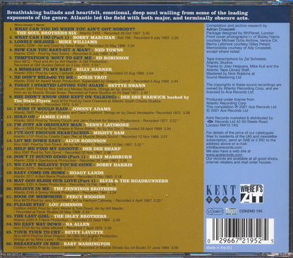 Various - Our Turn To Cry: 26 Breathtaking Atlantic Ballads (26 tracks) [New CD]