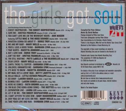 Various - The Girls Got Soul (25 tracks) [New CD]