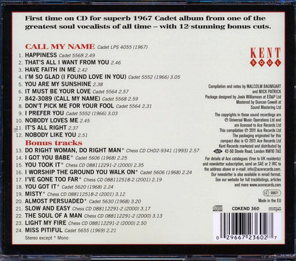 Ette James - Call My Name (24 tracks) [New CD]