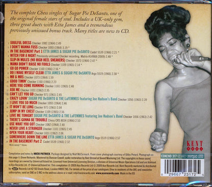 Sugar Pie DeSanto - Go Go Power: The Complete Chess Singles 1961-1966 (24 tracks) [New CD]