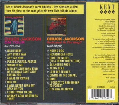 Chuck Jackson - On Tour + Dedicated To The King (21 tracks) [New CD]