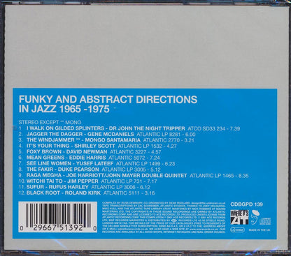 Various - Funky And Abstract Directions In Jazz: 1965-1975 [New CD]