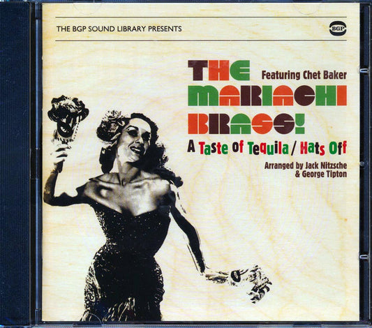 The Mariachi Brass - A Taste Of Tequila + Hats Off (23 tracks) [New CD]