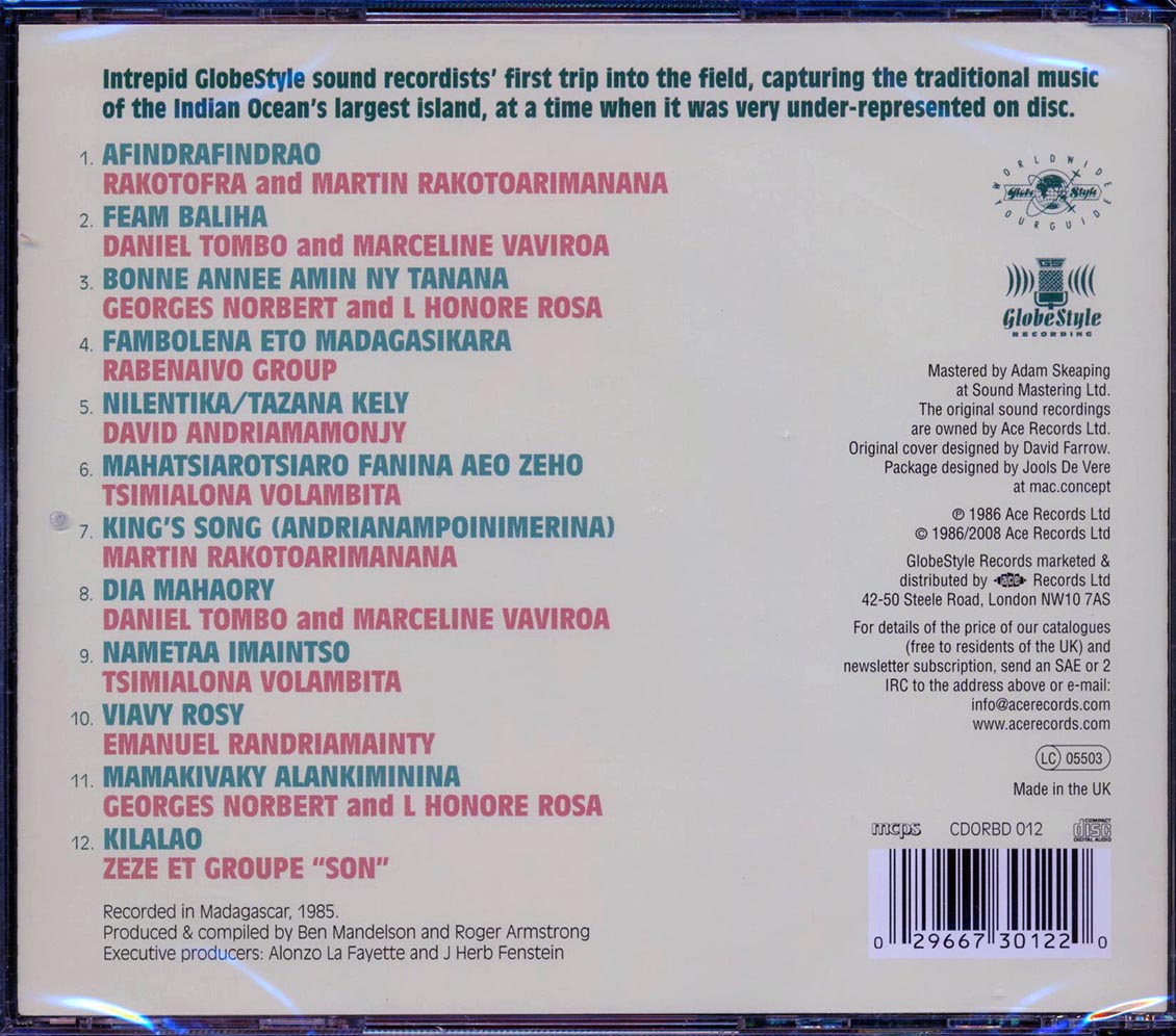 Various - Madagasikara 1: Current Traditional Music Of Madigascat [New CD]