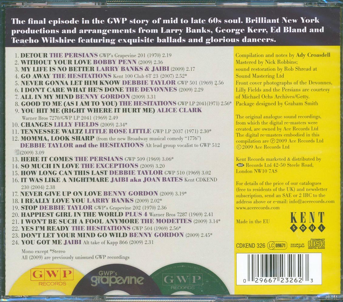 Various - GWP: NYC TLC Volume 2 (24 tracks) [New CD]
