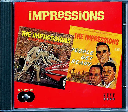 The Impressions - Keep On Pushing + People Get Ready (24 tracks) [New CD]