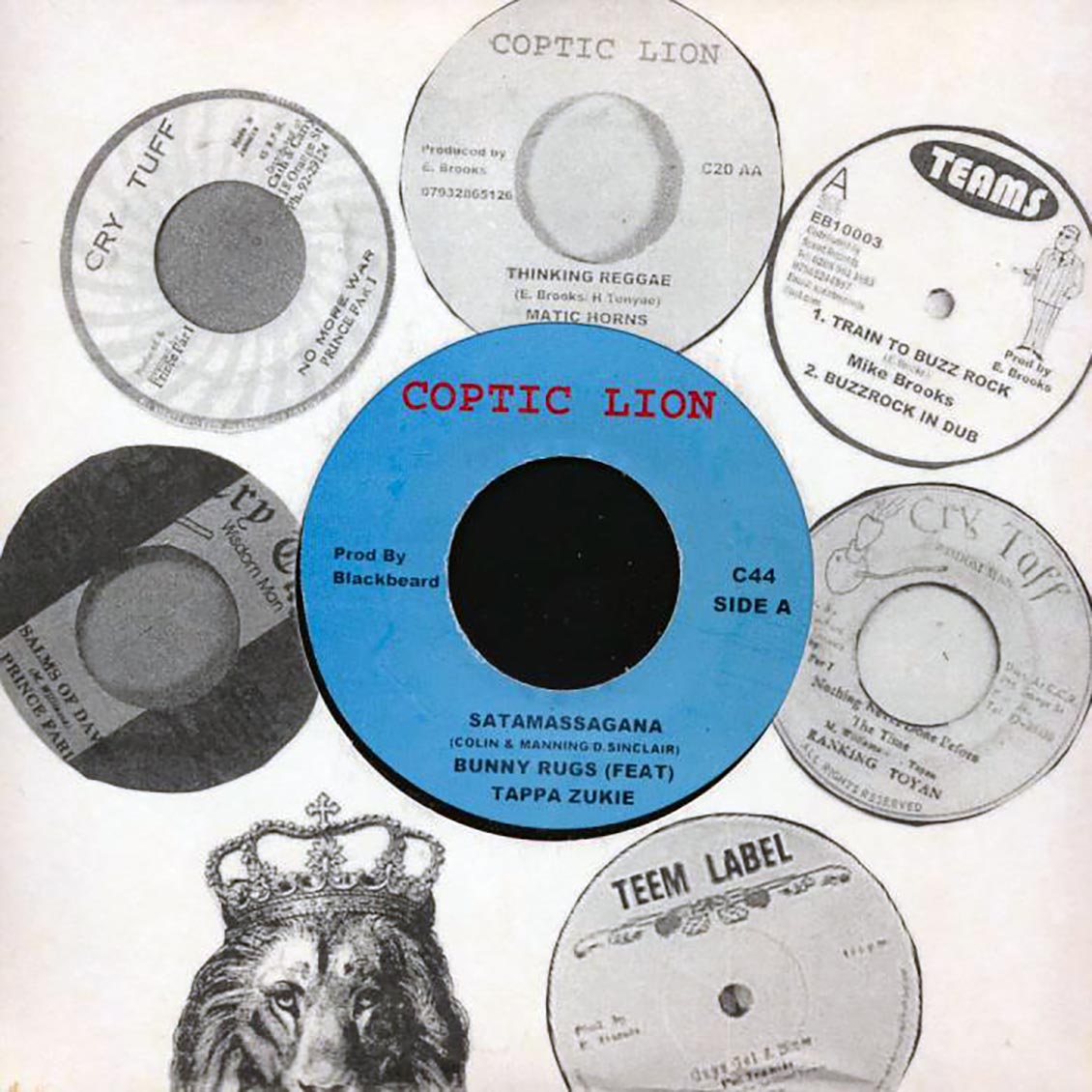 Bunny Rugs, Tappa Zukie - Satta Massagana  /  Version (rhythm: "Declaration Of Rights") [New Vinyl Record 7" Single]
