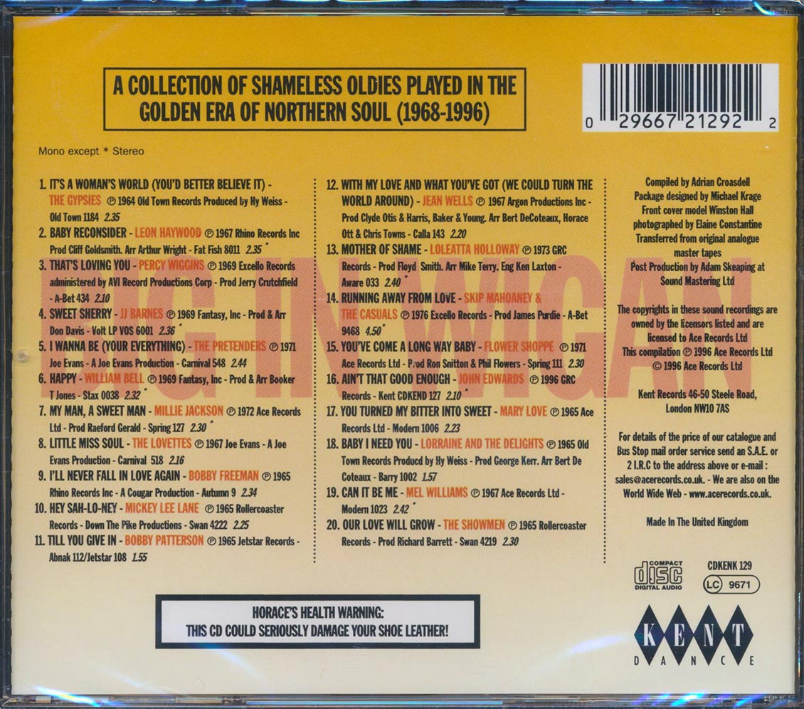 Various - Big In Wigan: 20 Northern Mammoths: Free The Wheel To Keele (20 tracks) [New CD]