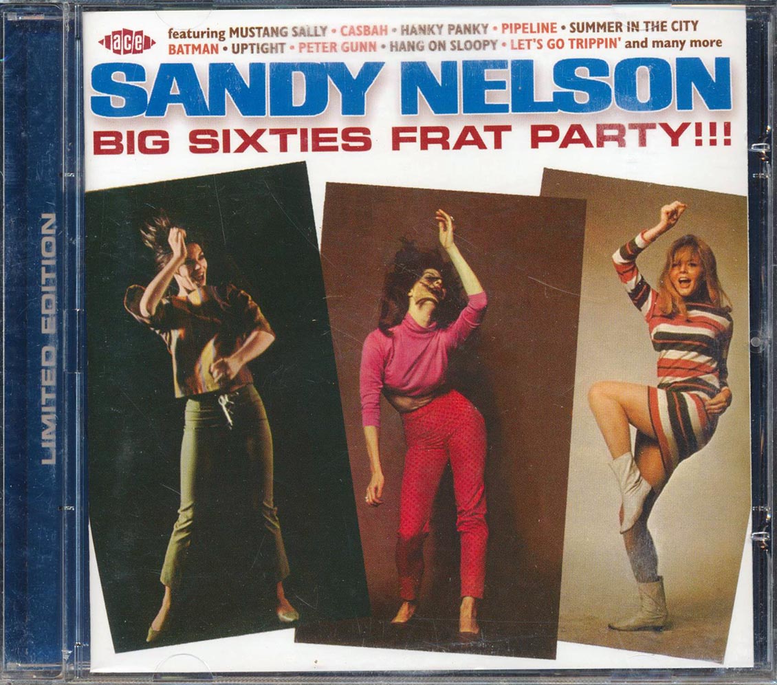 Sandy Nelson - Big Sixties Frat Party (24 tracks) [New CD]