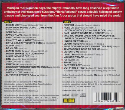 The Rationals - Think Rational (34 tracks) (2xCD) [New CD]