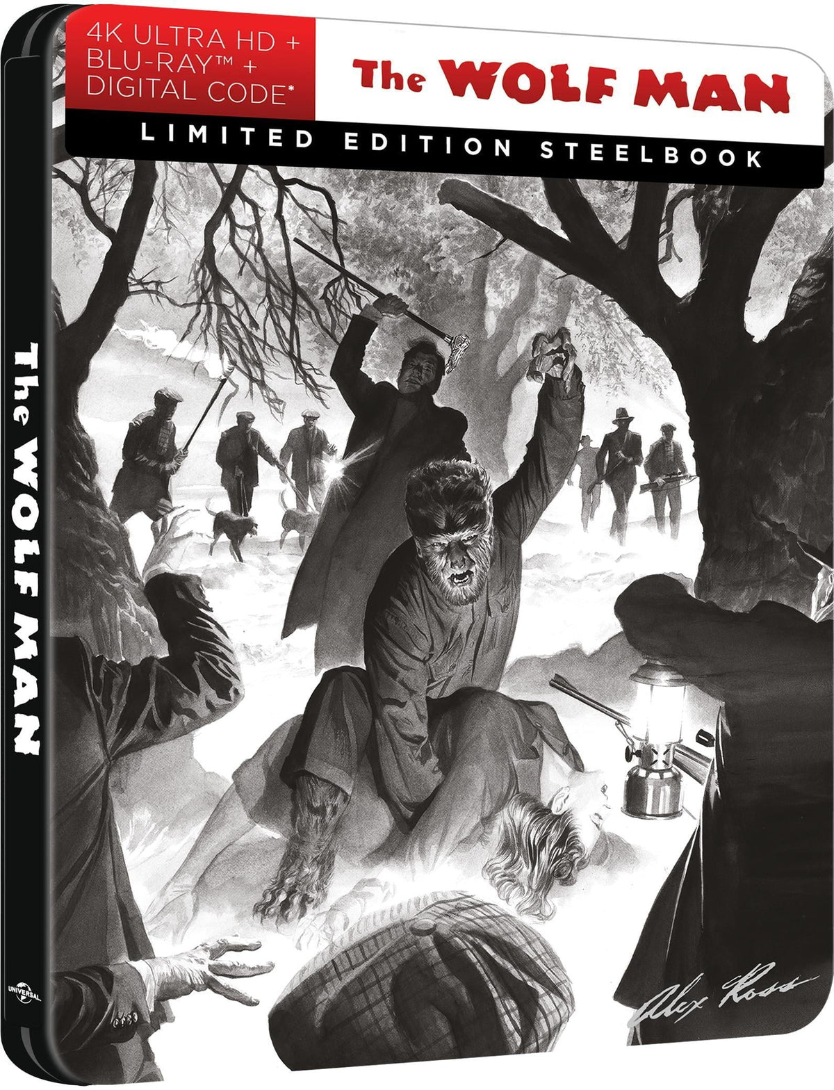 The Wolf Man (1941) Steelbook [4K Ultra HD + Blu-ray + Digital]
