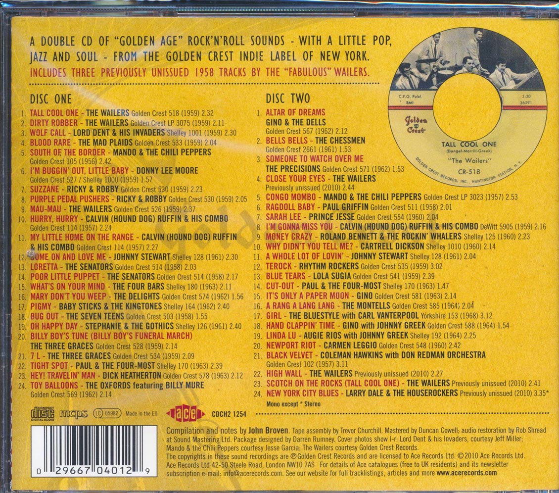 Various - Best Of Golden Crest (48 tracks) (2xCD) [New CD]