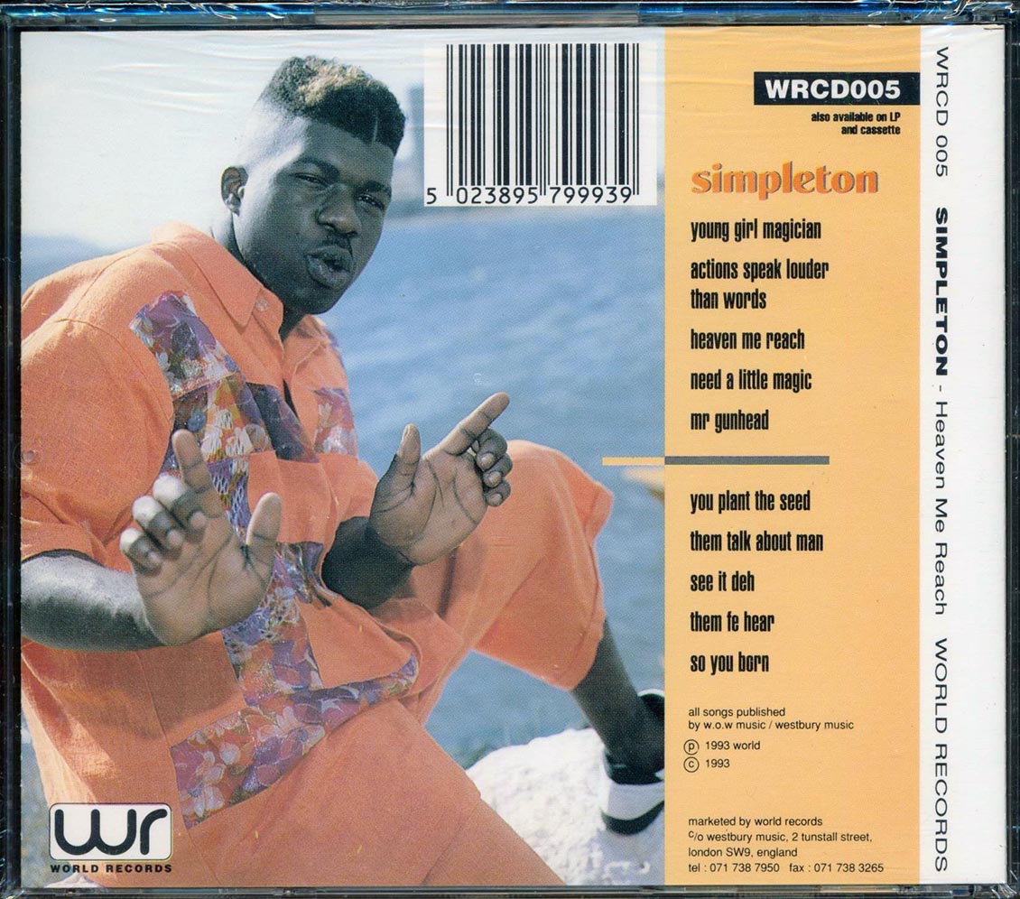Simpleton - Heaven Me Reach [New CD]