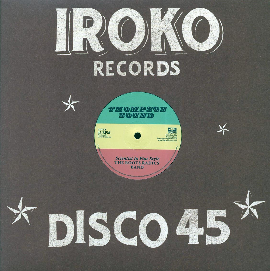 Barry Brown - Separation (Extended Mix)  /  Roots Radics - Scientist In Fine Style [New Vinyl 12"]