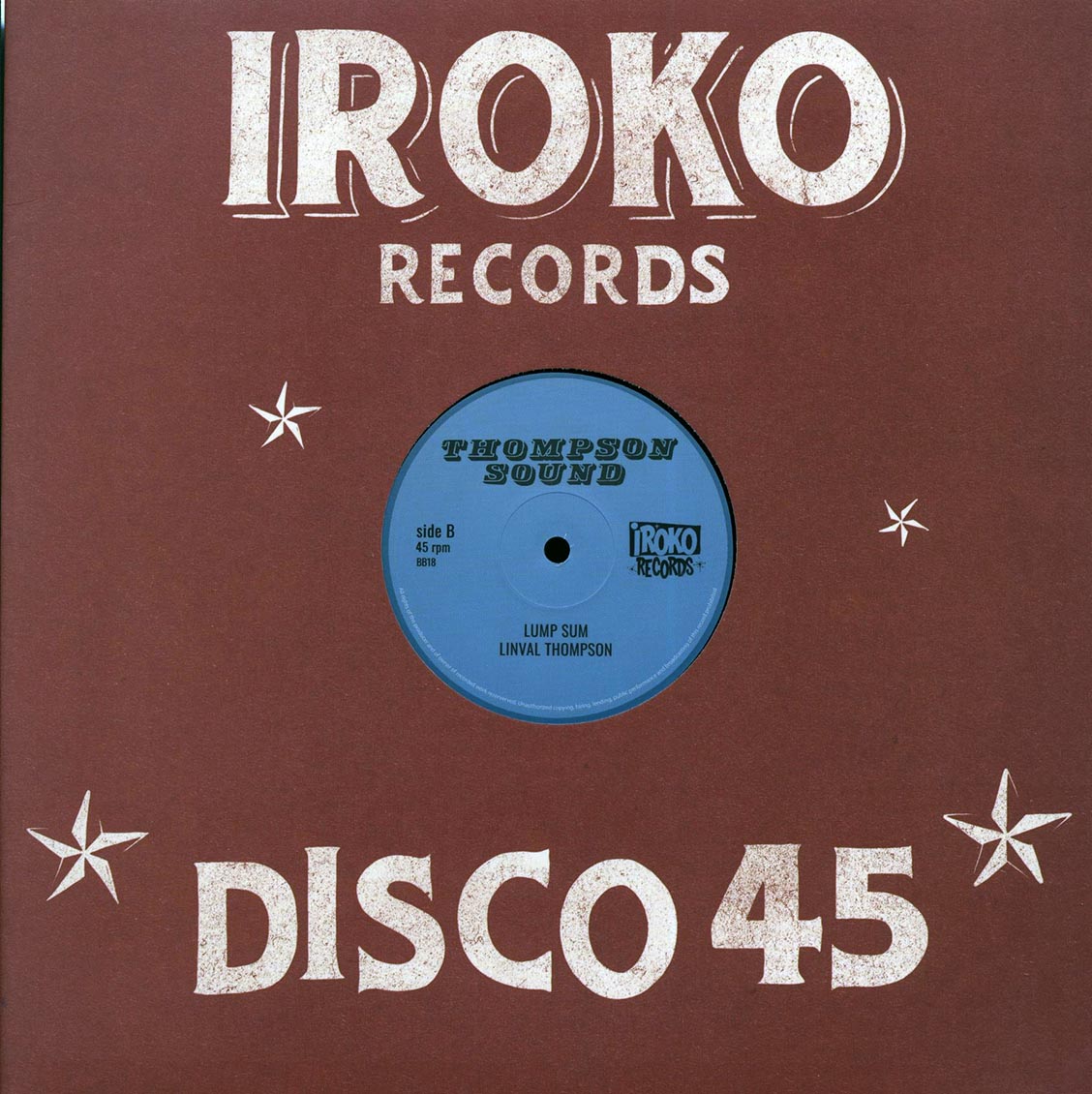 Linval Thompson - Give Me Back; Roots Radics - Version  /  Linval Thompson - Lump Sun; Roots Radics - Version [New Vinyl 12"]