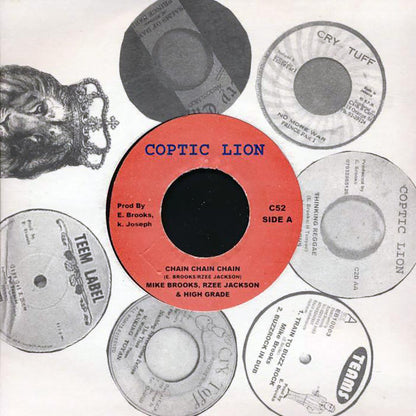Mike Brooks, R Zee Jackson, High Grade - Chain Chain Chain  /  Chain Dub [New Vinyl 7"]