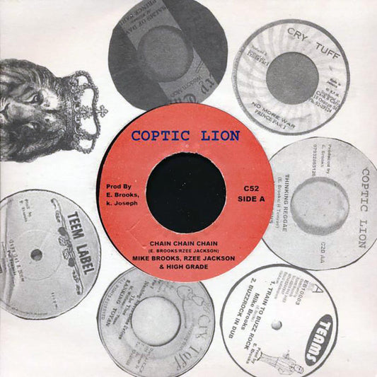 Mike Brooks, R Zee Jackson, High Grade - Chain Chain Chain  /  Chain Dub [New Vinyl Record 7" Single]