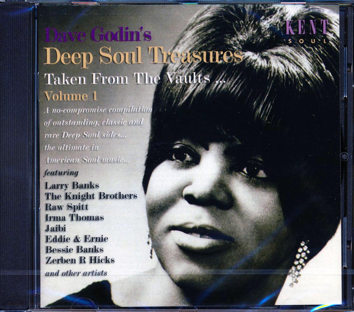 Various - Dave Godin's Deep Soul Treasures Taken From The Vaults Volume 1 (25 tracks) [New CD]