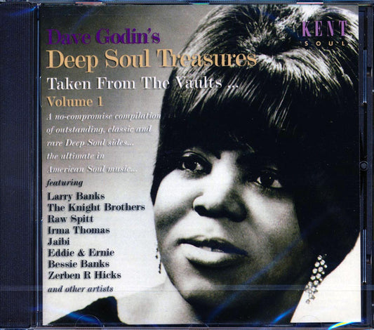 Various - Dave Godin's Deep Soul Treasures Taken From The Vaults Volume 1 (25 tracks) [New CD]