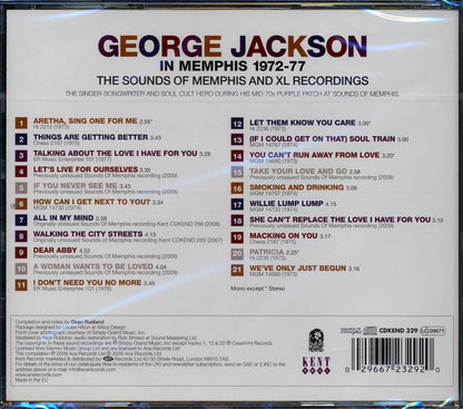 George Jackson - In Memphis 1972-1977 (21 tracks) [New CD]