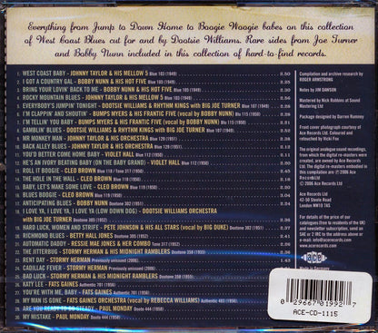 Various - Blues For Dootsie: The Blue & Dootone Sides (30 tracks) [New CD]