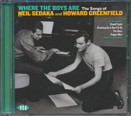 Various - Where The Boys Are: The Songs Of Neil Sedaka And Howard Greenfield (25 tracks) [New CD]