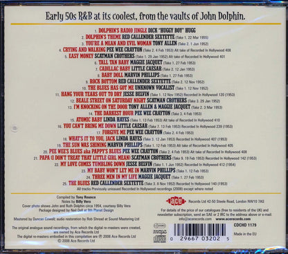 Various - On With The Jive: 1950s R & B From Dolphin's Of Hollywood Volume 1 (25 tracks) [New CD]