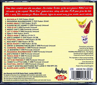 Joe Lutcher - Jumpin At The Mardi Gras: The Legendary Modern Recordings (25 tracks) [New CD]