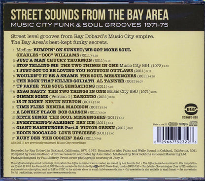 Various - Street Sounds From The Bay Area: Music City Funk & Soul Grooves 1971-1975 [New CD]